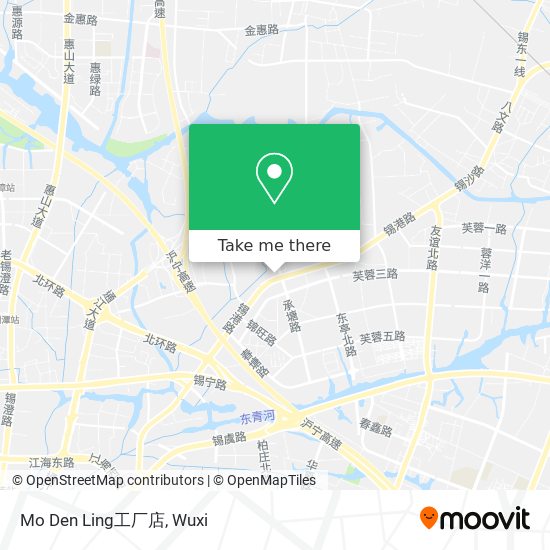 Mo Den Ling工厂店 map