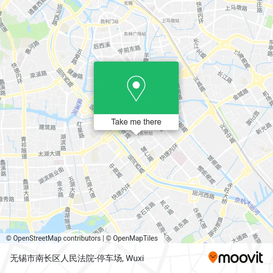 无锡市南长区人民法院-停车场 map