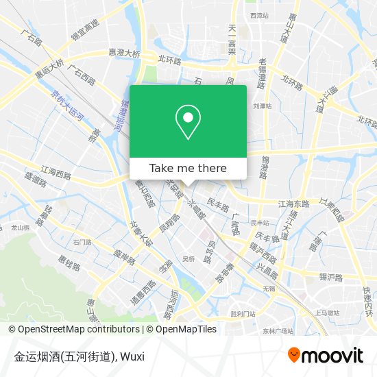 金运烟酒(五河街道) map