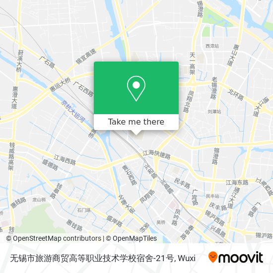 无锡市旅游商贸高等职业技术学校宿舍-21号 map