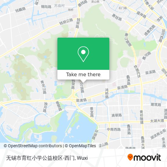 无锡市育红小学公益校区-西门 map