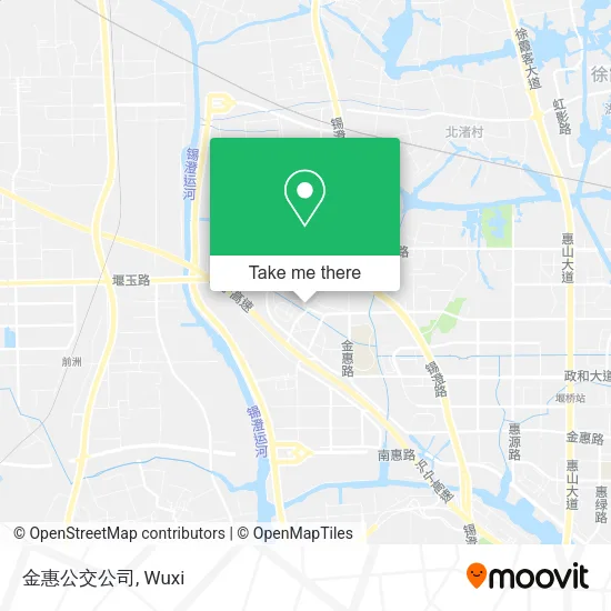 金惠公交公司 map