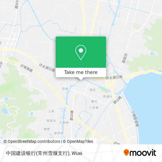 中国建设银行(常州雪堰支行) map
