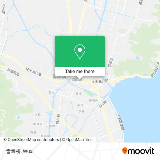 雪堰桥 map