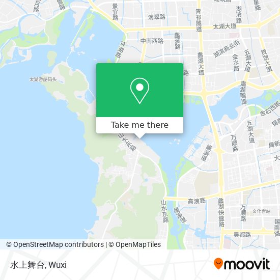 水上舞台 map