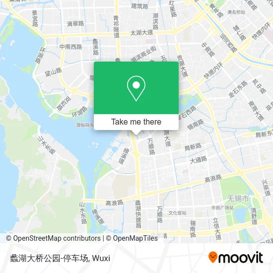 蠡湖大桥公园-停车场 map