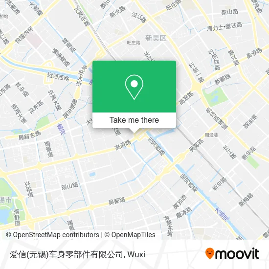 爱信(无锡)车身零部件有限公司 map