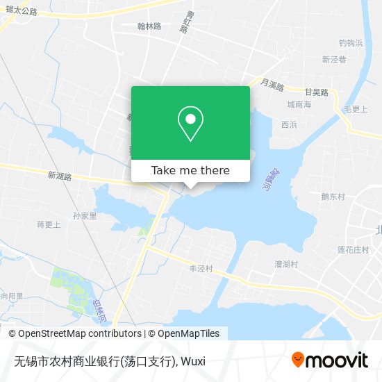 无锡市农村商业银行(荡口支行) map