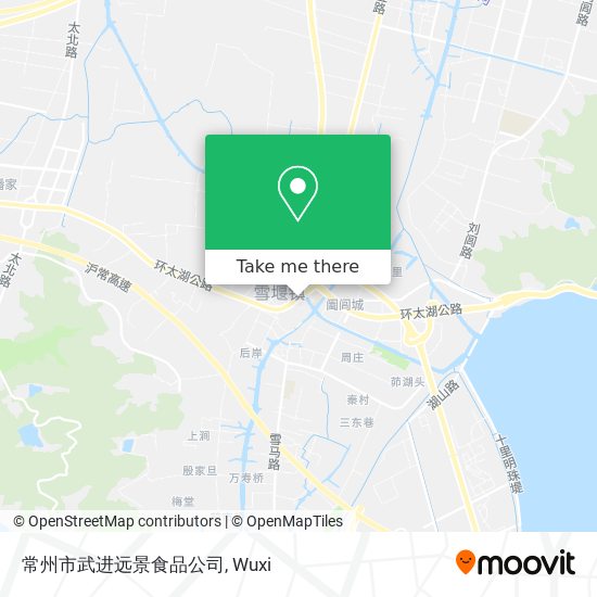 常州市武进远景食品公司 map