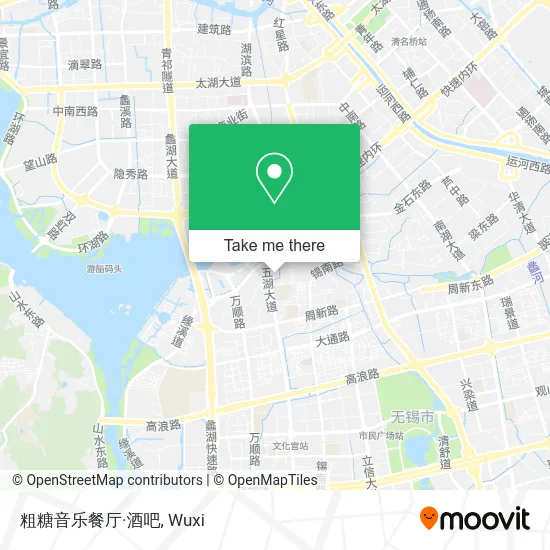 粗糖音乐餐厅·酒吧 map