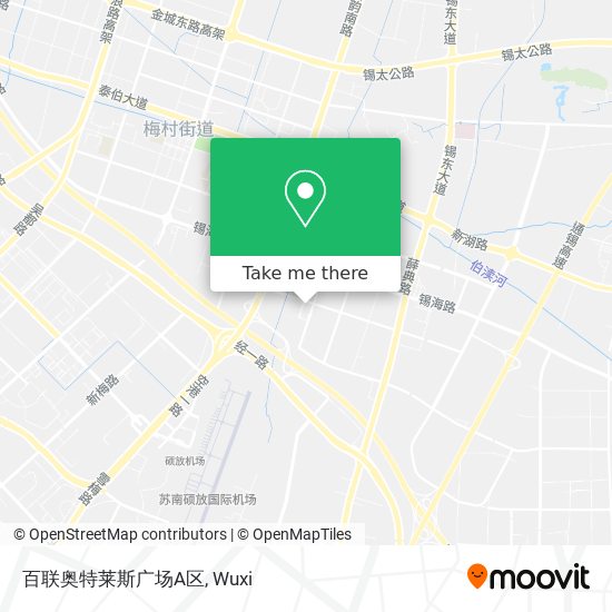百联奥特莱斯广场A区 map