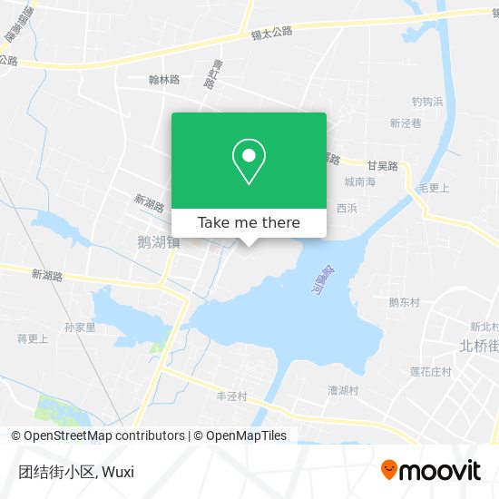 团结街小区 map