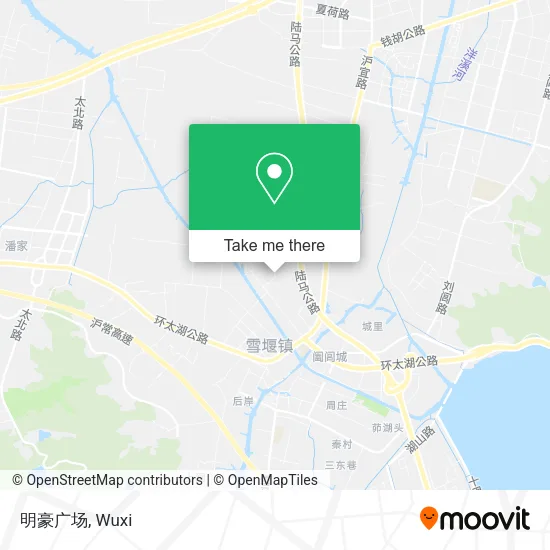 明豪广场 map