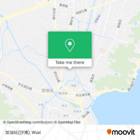 加油站(沙滩) map