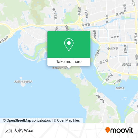 太湖人家 map