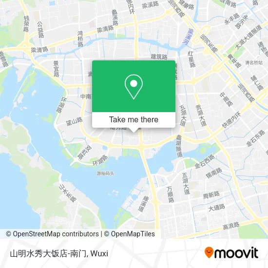 山明水秀大饭店-南门 map