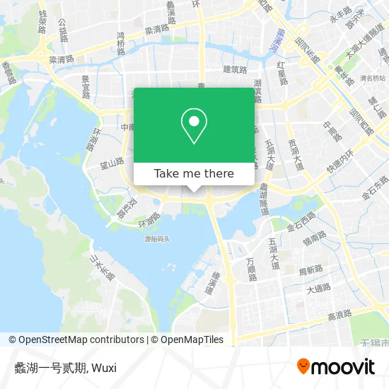 蠡湖一号贰期 map