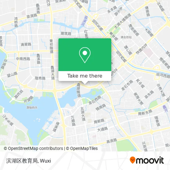 滨湖区教育局 map