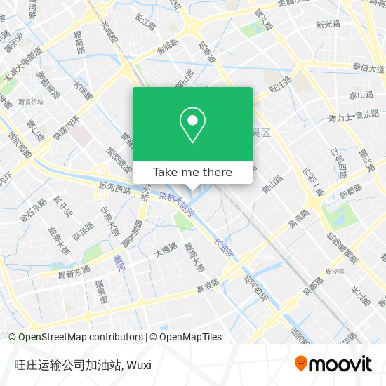 旺庄运输公司加油站 map