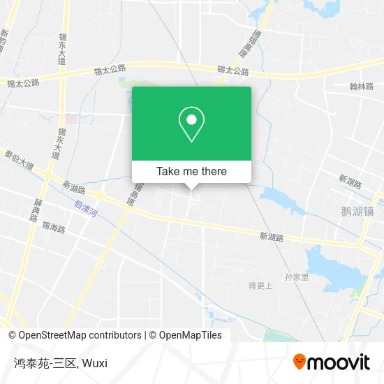 鸿泰苑-三区 map