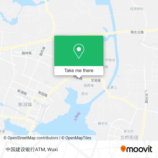 中国建设银行ATM map