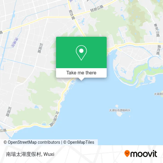 南瑞太湖度假村 map