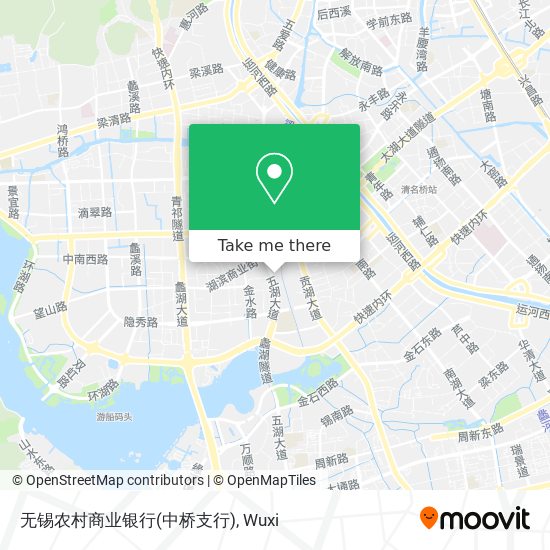 无锡农村商业银行(中桥支行) map