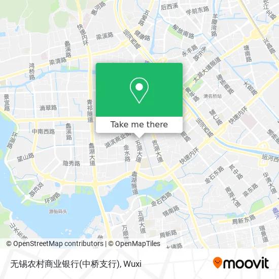 无锡农村商业银行(中桥支行) map