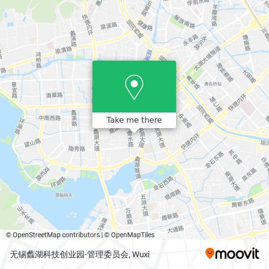 无锡蠡湖科技创业园-管理委员会 map