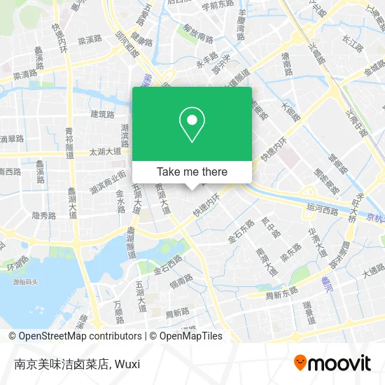 南京美味洁卤菜店 map