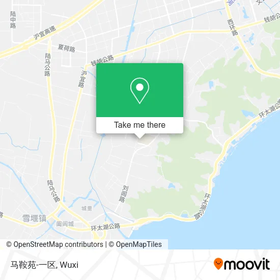 马鞍苑-一区 map