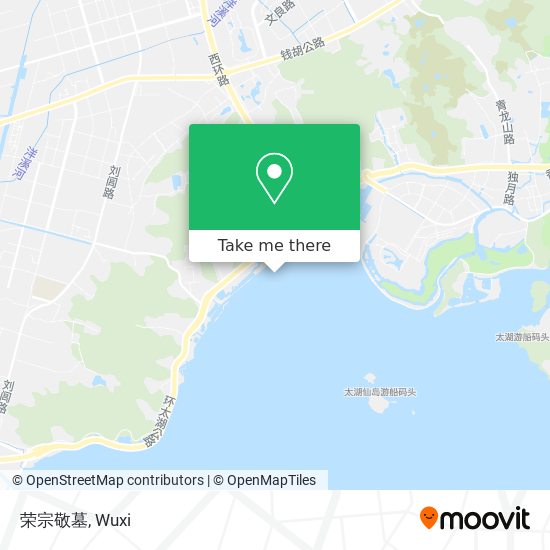 荣宗敬墓 map