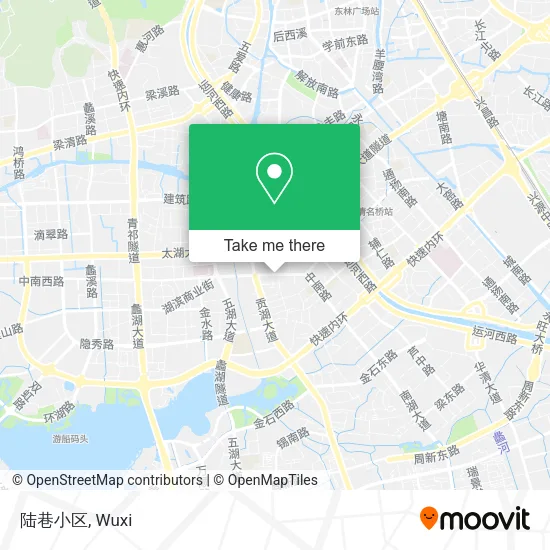 陆巷小区 map