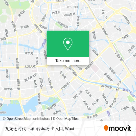 九龙仓时代上城b停车场-出入口 map