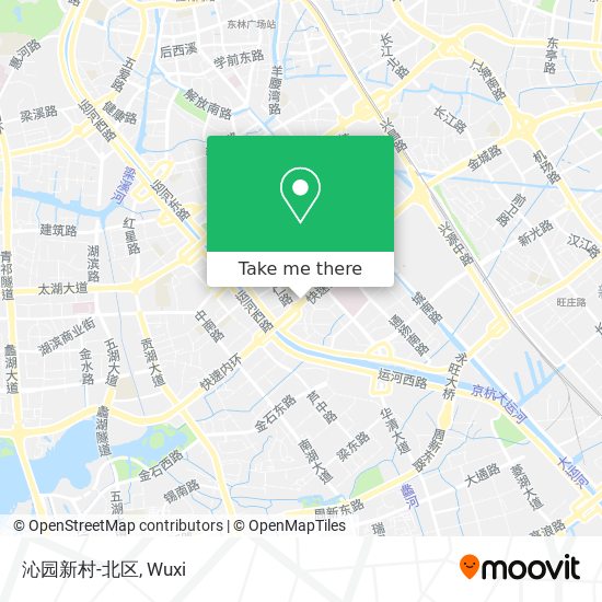 沁园新村-北区 map