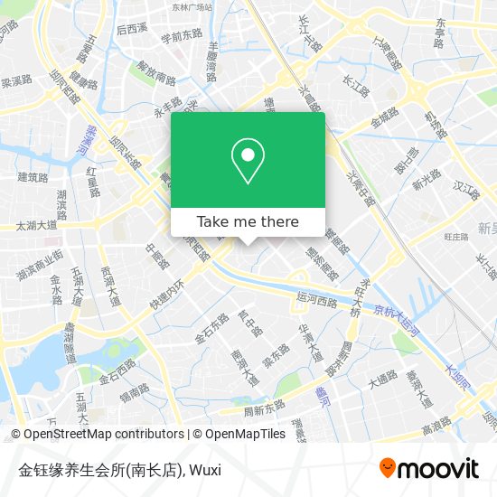 金钰缘养生会所(南长店) map