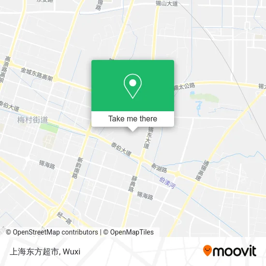 上海东方超市 map