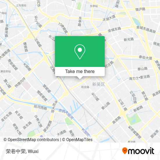 荣巷中荣 map