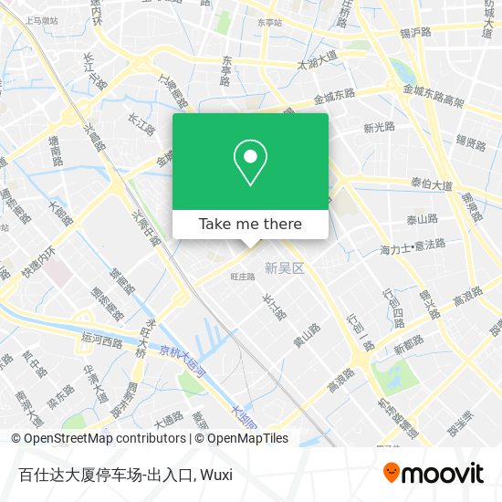 百仕达大厦停车场-出入口 map