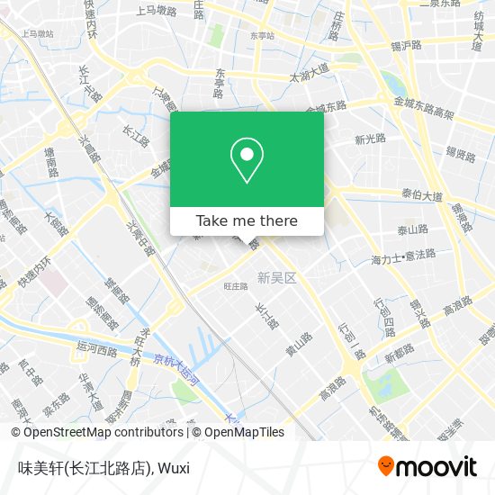 味美轩(长江北路店) map