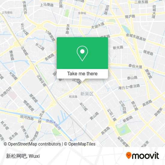 新松网吧 map