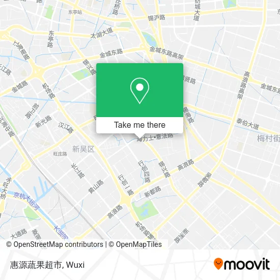 惠源蔬果超市 map