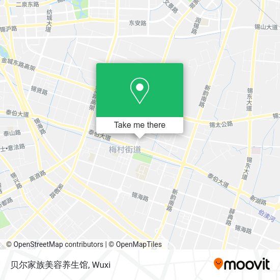 贝尔家族美容养生馆 map