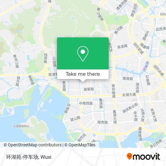环湖苑-停车场 map