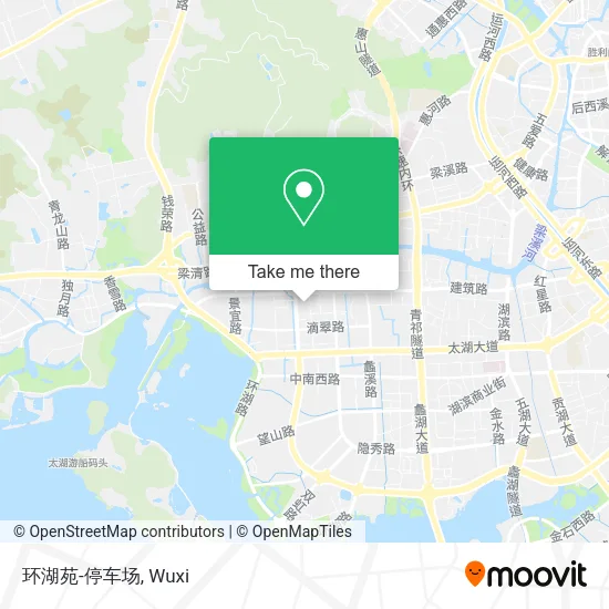 环湖苑-停车场 map