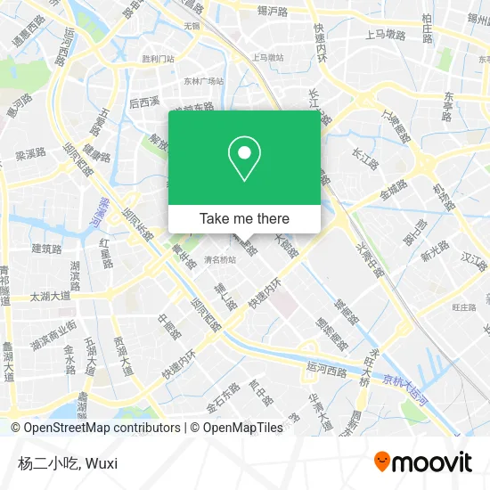 杨二小吃 map
