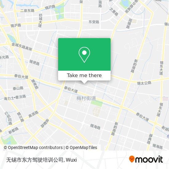 无锡市东方驾驶培训公司 map