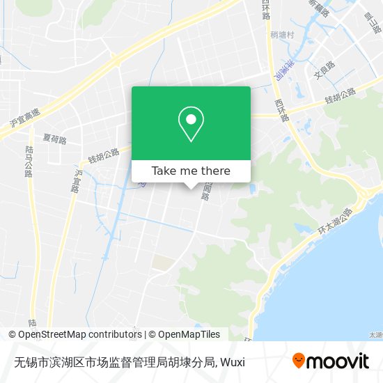 无锡市滨湖区市场监督管理局胡埭分局 map