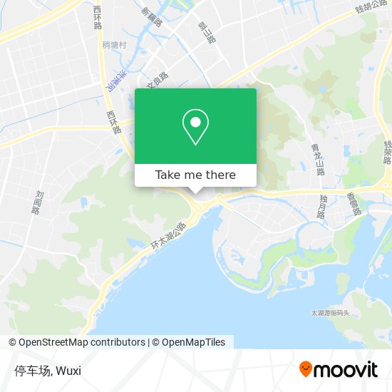 停车场 map