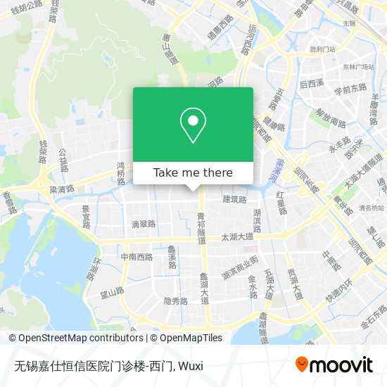 无锡嘉仕恒信医院门诊楼-西门 map
